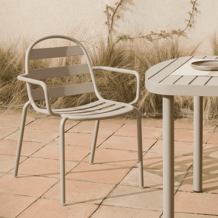 Kave Home Tuinstoel Joncols - Taupe