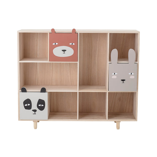 Bloomingville MINI Boekenkast Calle, 107cm x 90cm - Meerkleurig