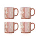 Bloomingville Mok Saul Set van 4 stuks - Roze