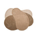 Bloomingville Organisch Vloerkleed Denton Wol, 110 x 140cm - Bruin