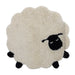 Bloomingville MINI Vloerkleed Dolly Schaap, Wol, 84cm - Wit