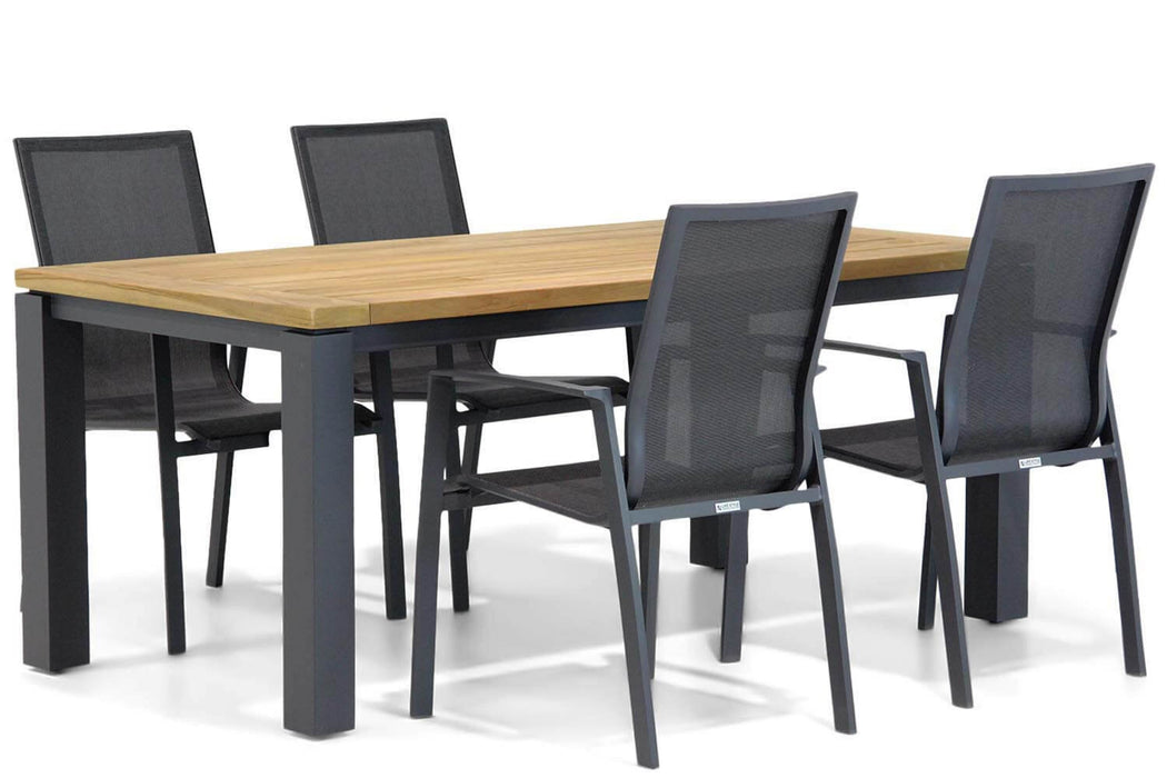 Lifestyle Ultimate/Veneto 180 cm dining tuinset 5-delig