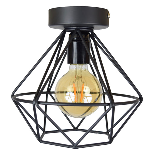 Urban Interiors plafondlamp Wire Ø22cm - Vintage Black - ThatLyfeStyle