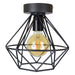 Urban Interiors plafondlamp Wire Ø22cm - Vintage Black