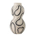 Bloomingville Vaas Nicola 34cm hoog - Zwart