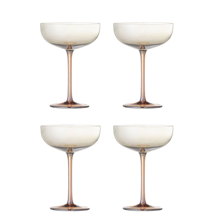 Bloomingville Cocktailglas Aston Set van 4 stuks - Transparant