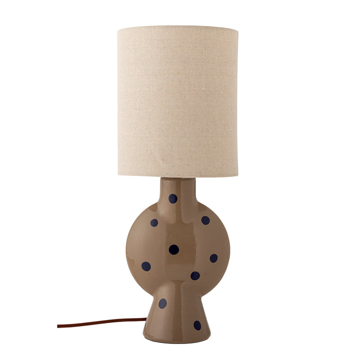 Bloomingville Tafellamp Sergio 55cm hoog - Bruin/Stippen