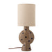 Bloomingville Tafellamp Sergio 55cm hoog - Bruin/Stippen