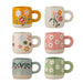 Bloomingville MINI Mok Millie Set van 6 stuks - Meerkleurig