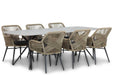 Lifestyle Advance/Valerio 240 cm dining tuinset 7-delig - 19300