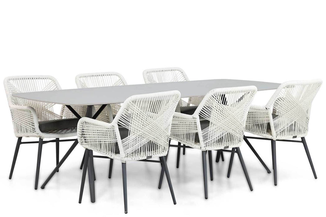 Lifestyle Advance/Valerio 240 cm dining tuinset 7-delig - 19302
