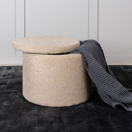 Nohr Poef Geralyn Teddy - Beige
