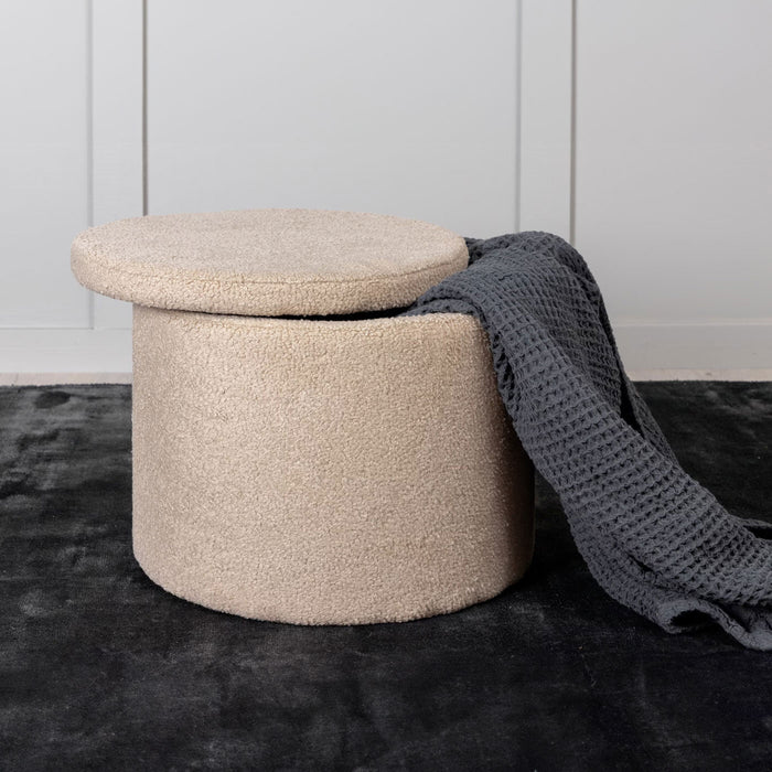 Nohr Poef Geralyn Teddy - Beige