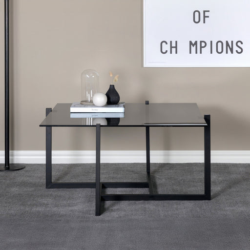 Nohr Salontafel Katelynne 80 x 80cm - Zwart - Vierkant