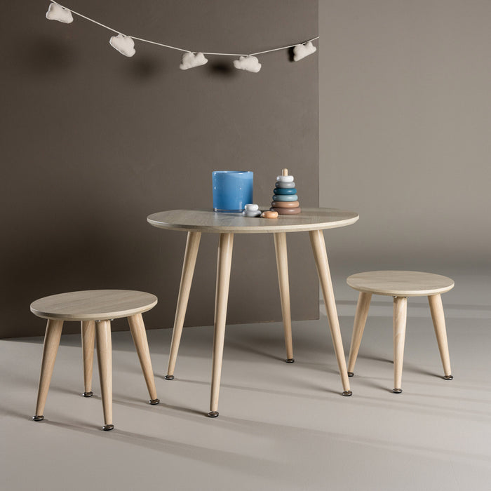 Nohr Kinderset Niki - Whitewash - Rond - ThatLyfeStyle