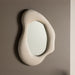Nohr Organische Spiegel Lake Velvet, 70 x 49cm - Beige - Japandi