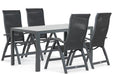 Presto Lucardo/Venustas 150 cm dining tuinset 5-delig