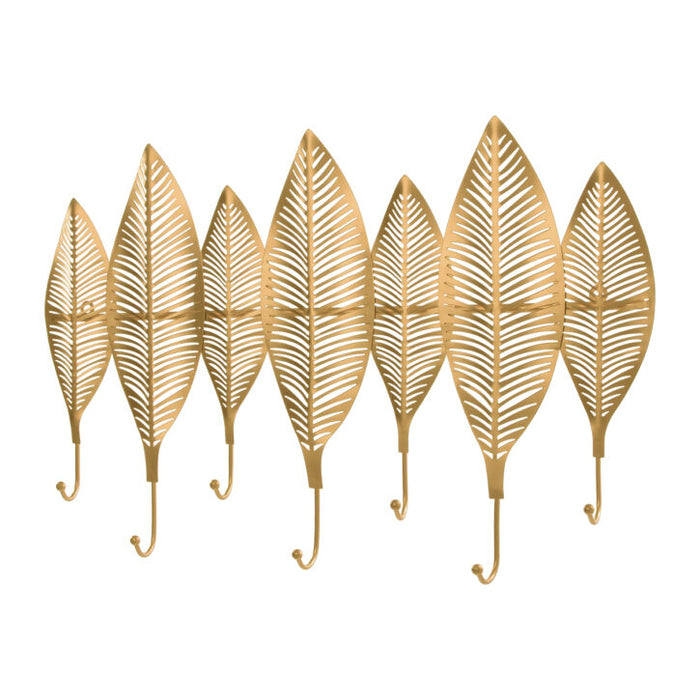 QUVIO Wandkapstok – 7 Veren en 7 haken - ThatLyfeStyle