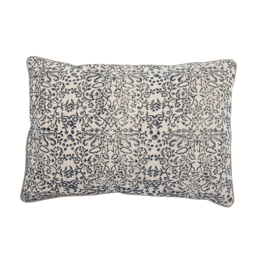 Bloomingville Kussen Jesi 40 x 60cm - Zwart - ThatLyfeStyle