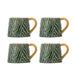 Bloomingville Mok Woodsby Set van 4 stuks - Meerkleurig