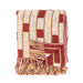 Bloomingville Plaid Cang 130 x 160cm - Rood