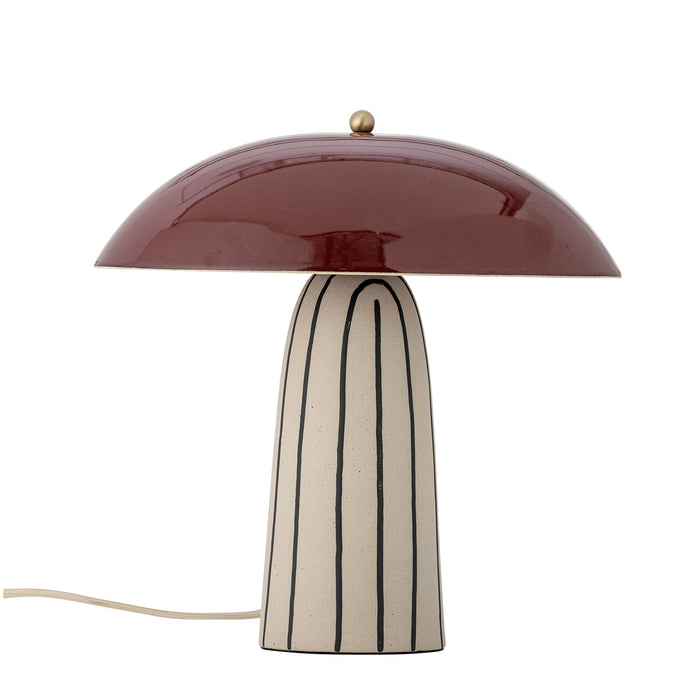 Bloomingville Tafellamp Arvid 32cm hoog - Rood