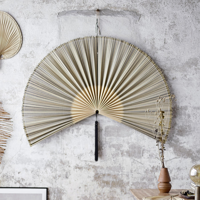 Bloomingville Wanddecoratie Jaime Bamboe - Beige/Zwart