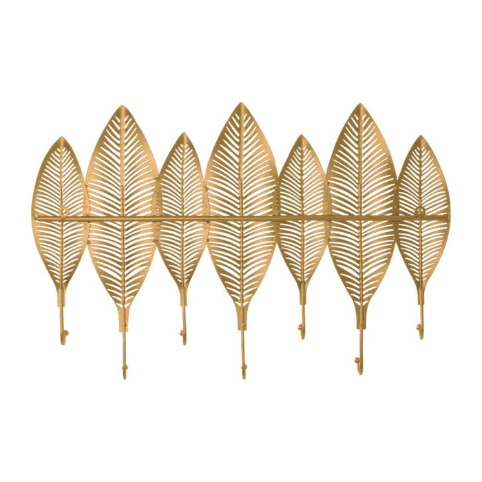 QUVIO Wandkapstok – 7 Veren en 7 haken - ThatLyfeStyle