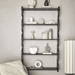 Bloomingville Wandrek Savoya, 140 x 84cm - Zwart