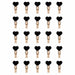 QUVIO Wasknijpers mini - 25 stuks
