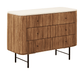 DTP Home Dressoir Lagoon Teakhout & Mortex, 110cm - Bruin