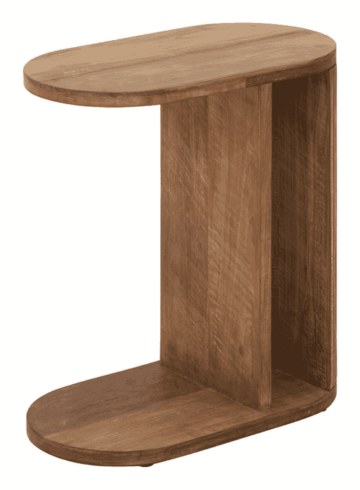 DTP Home Laptoptafel Lagoon Teakhout, 60 x 30cm - Naturel - Organisch