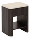 DTP Home Nachtkastje Maroon Mahoniehout en mortex, 60 x 50cm - Donkerbruin