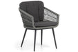 Lifestyle Western dining tuinstoel antraciet