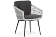 Lifestyle Western dining tuinstoel white wash