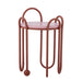 Bloomingville Ronde Bijzettafel Whimsica 30cm - Rood