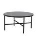 Bloomingville Ronde Salontafel Estelle Marmer 76cm - Grijs