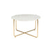 ZILT Salontafel Timpa Marmer, 70cm - Rond