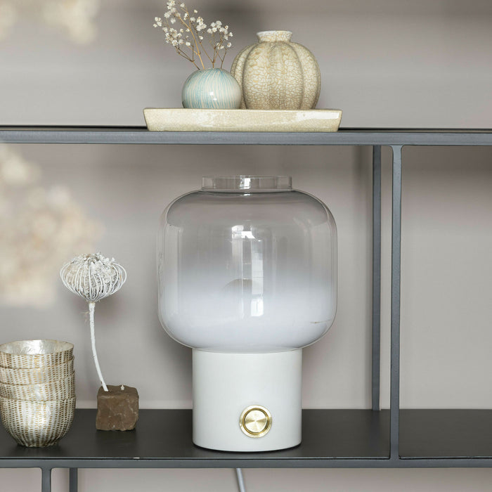 Zuiver Tafellamp Moody Glas - Wit