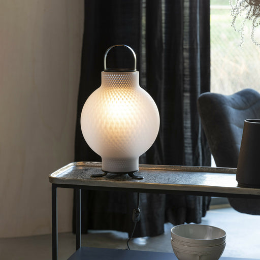 Zuiver Tafellamp Nomad Glas, Ø20cm - Wit