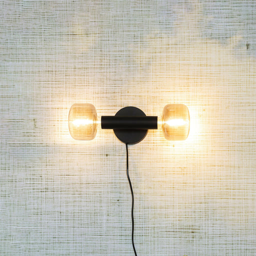 Zuiver Wandlamp Hawk 2-lamps - Zwart