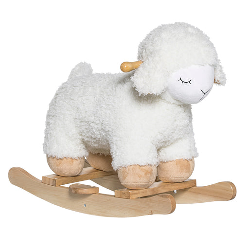 Bloomingville MINI Hobbelpaard Laasrith Schaap - Wit - ThatLyfeStyle