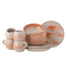Bloomingville Serviesset Paula Set van 12 stuks - Oranje