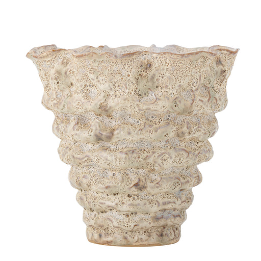 Bloomingville Bloempot Colleen 21cm hoog - Wit - ThatLyfeStyle