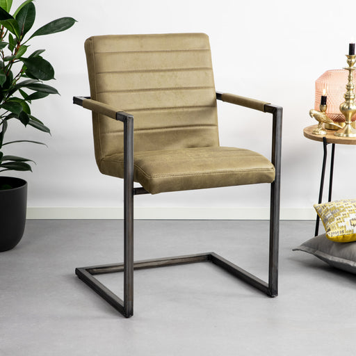 Tower Living Eetkamerstoel Rocca - Groen - ThatLyfeStyle