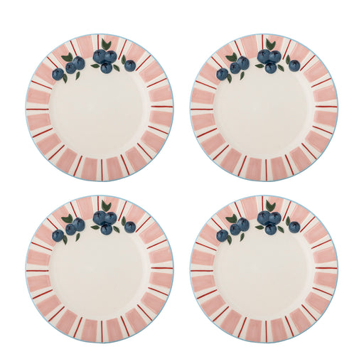 Bloomingville Bord Carry Set van 4 stuks - Roze - ThatLyfeStyle