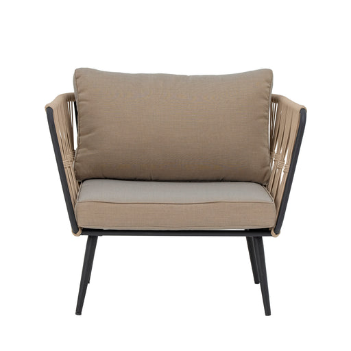 Bloomingville Outdoor Fauteuil Pavone Metaal en touw - Bruin