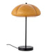 Bloomingville Ronde Tafellamp Kinoko Glas, 47cm hoog - Geel