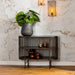 Light & Living Open Dressoir Yinthe Metaal 100cm - Zwart - ThatLyfeStyle