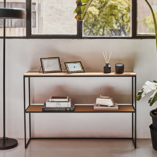 Kave Home Sidetable Yoana Eikenhout, 120cm